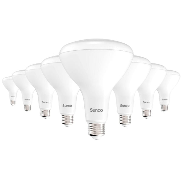 Sunco Lighting BR40 LED Light Bulbs, Indoor Flood Light, Dimmable, 3000K Warm White 100W Equivalent 17W, 1400 Lumens, E26 Base, Recessed Can Light